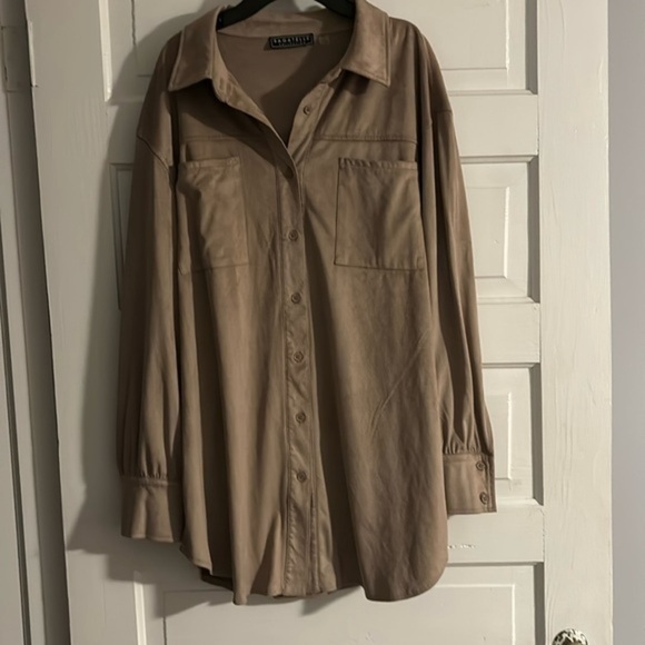 Bagatelle Collection Suede Tunic - Picture 1 of 3